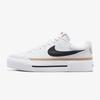 NIKE Court Legacy Lift Court Legacy Authentic Size [W Lift] White/Hemp/Team Orange/Black DM7590-100 25.0cm