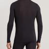 Hanro Woolen Silk Long Sleeve Undershirt  Anthracite 73402 