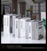 Minimalist Faux Book Decor for Living Room Display