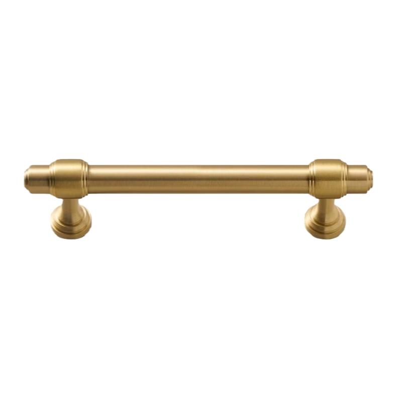 Brass Cabinet Handle Wardrobe Drawer Knob Simple American Style Door Pull Wardrobe Door Brass Knob Drawer Cabinet
