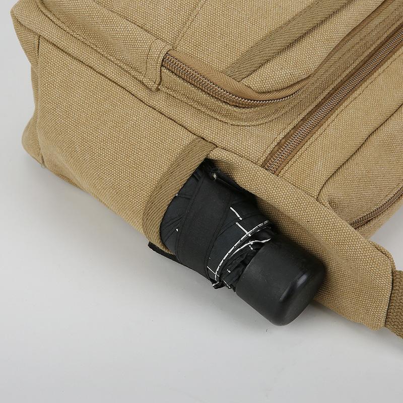 Men's High Quality Canvas Shoulder Bag – Fashion Crossbody Tote for Casual Outings Travel & Office