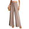 Women's Comfortable Cotton Linen Wide-Leg Drawstring Pants