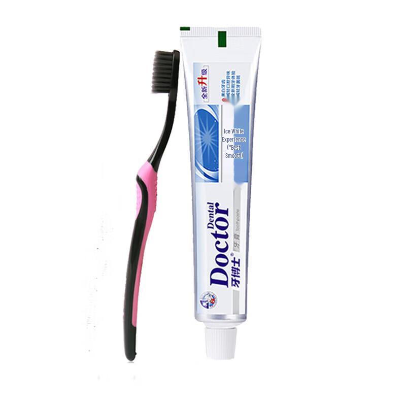 Dr. White Whitening Toothpaste  Toothbrush Set