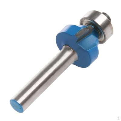 Fresa per fresatura con gambo da 1/4'', per bordi arrotondati, utensile per lavorazione del legno