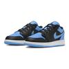 Air Jordan 1 Low GS University Blue Dětské tenisky Černá Bílá 553560-041