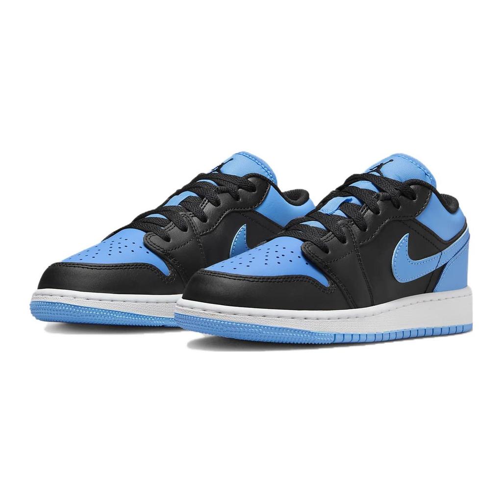 Air Jordan 1 Low GS University Blue Dětské tenisky Černá Bílá 553560-041
