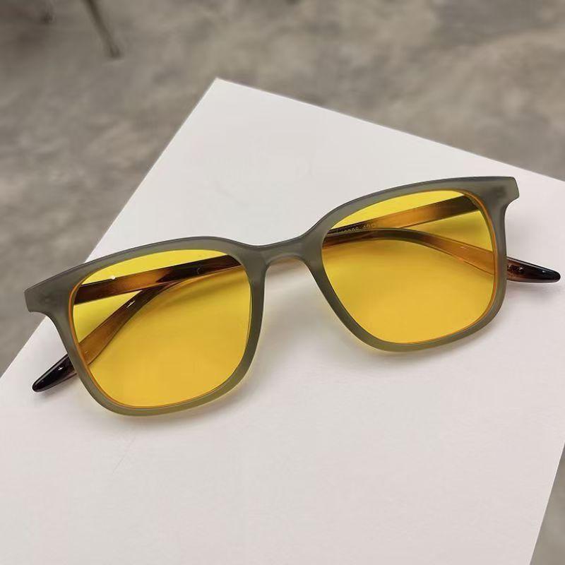 

Новые солнцезащитные очки женские Advanced Anti-UV American Gradient Light Anti-trend Retro солнцезащитные очки