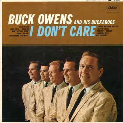 LP Plaat BUCK OWENS & HIS BUCKAROOS - I Don't Care T2186 CAPITOL 1964 VS Country Gebruikt