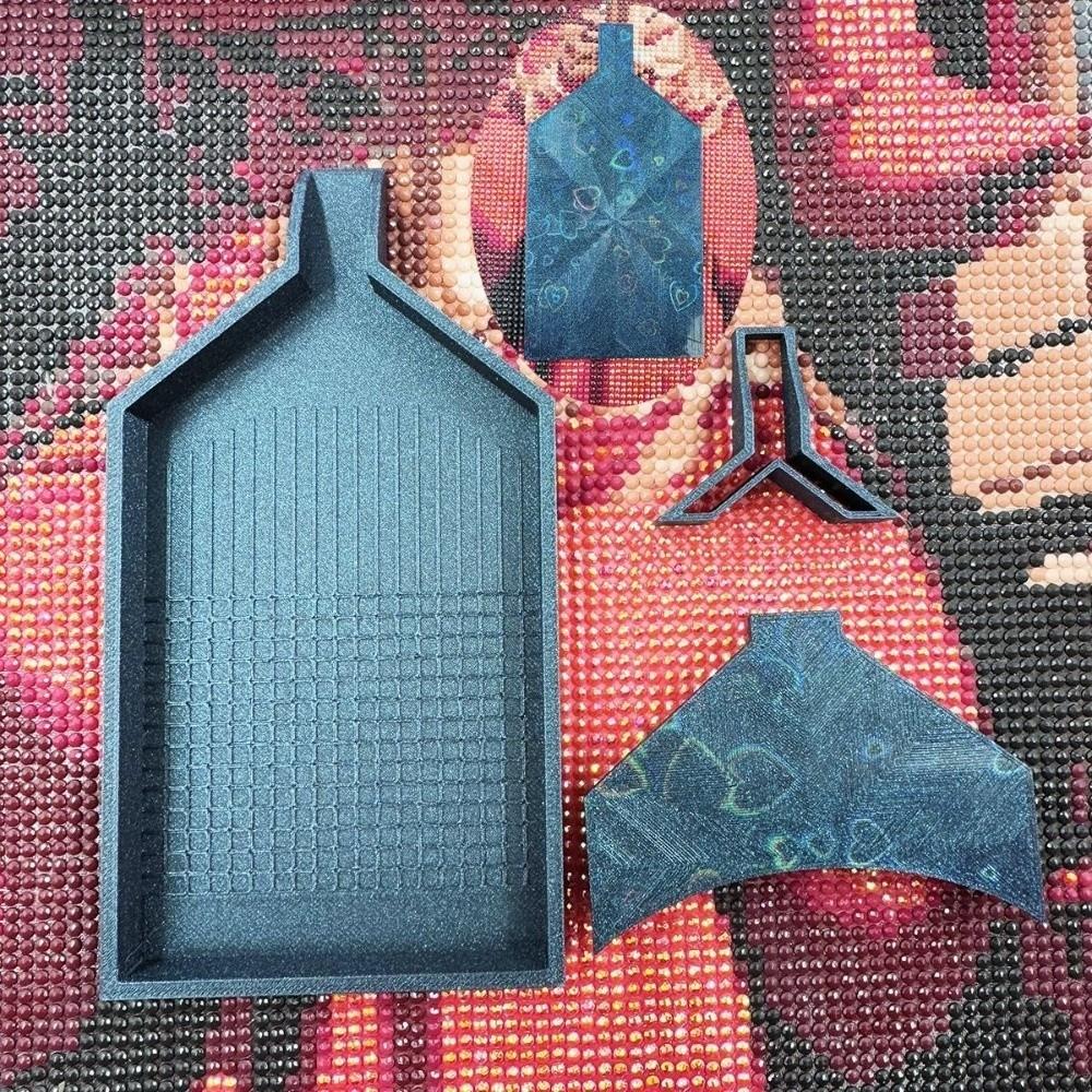 Embroidery Diamond Painting Tray Kits DIY Craft Drill Storage Box  for Nail Art