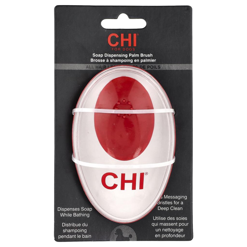 CHI for Dogs, Dispensing Palm Brush, for Dogs, 1 Count