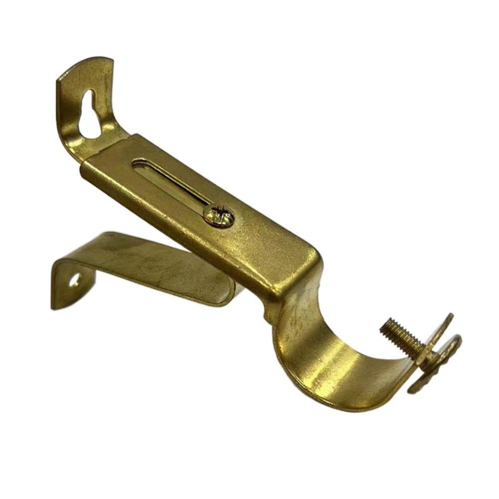 

Прочные держатели для карнизов для штор Регулируемая вешалка Крючок Аксессуары для штор Рельсы Стойка Главная золотой