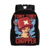 Fashion Backpacks One Piece Anime Monkey D Daypack Ita Bag  Mochila Snack Storage School Large Capacity Rucksack