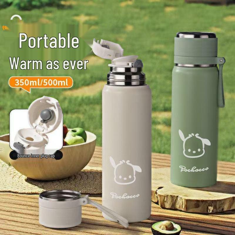 High-Capacity Insulated Water Bottle for Men and Women, 316 Stainless Steel, Portable Office Tea Infuser Cup