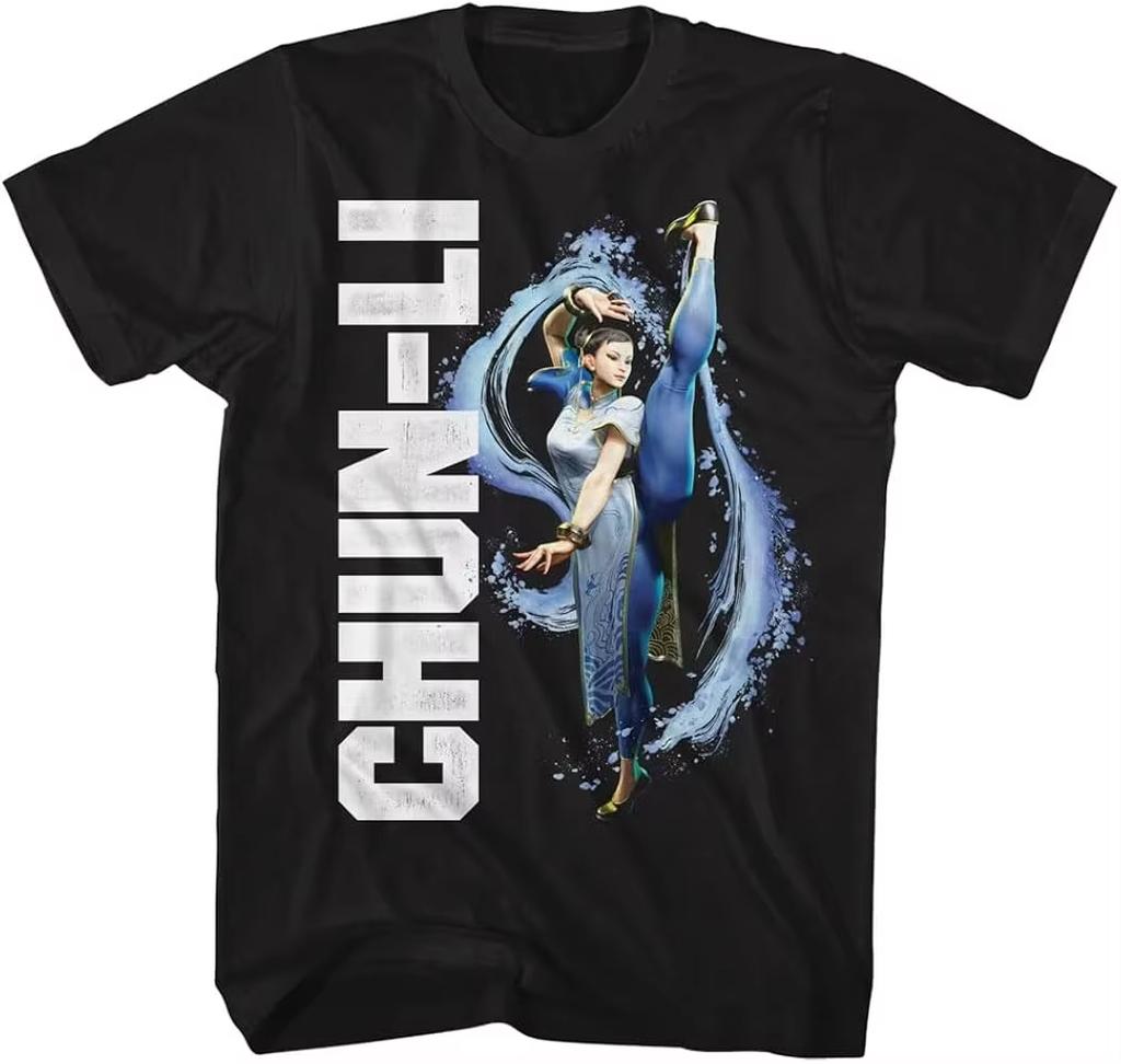 Unisexs T Shirt Street Fighting Fighters Ii Select Character Game Funny Pure Cotton Male Clothes Short Sleeve Crew Neck Streetwear