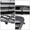 Black Front Grille Grill Fit for Mercedes-Benz E Class W212 E350 E550 2010 2011 2012 2013