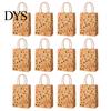 Reusable Holiday Gift Pouches 12PCS Christmas Paper Bags, Sturdy Festive Goodie Bags with Handle, Decorative Packaging for Presents And Party