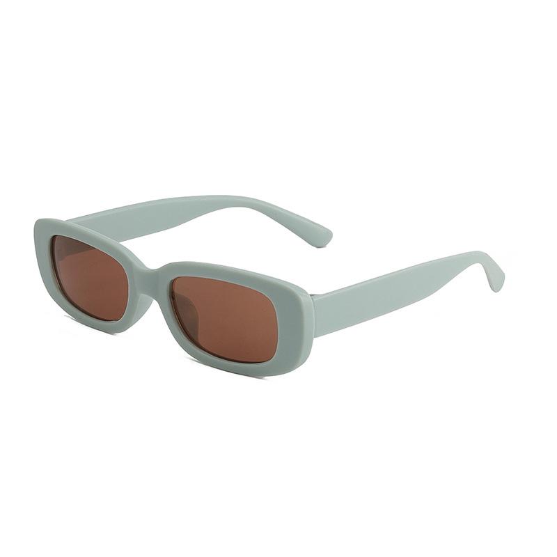 European & American Retro Square Frame Children's UV Protection Sunglasses