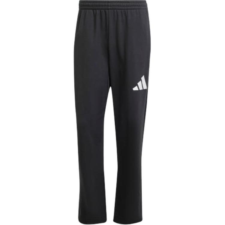 adidas Essentials Wide Leg 3 Bar Logo Pants Asia Sizing Black Men s JF3604 L