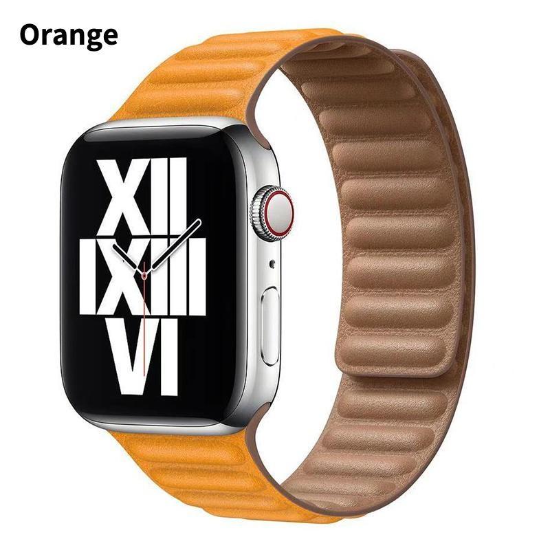 2023 New Link For Apple Watch Band 49mm 44mm 40mm 41mm 45mm 42mm 38mm Magnetic Loop Bracelet iWatch Series 3 5 4 SE 6 7 8 Ultra 49mm  Strap