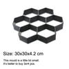6 Types Garden Walk Pavement Concrete Mould DIY Manually Paving Cement Brick Stone Road Concrete Molds For Home Yard Garden