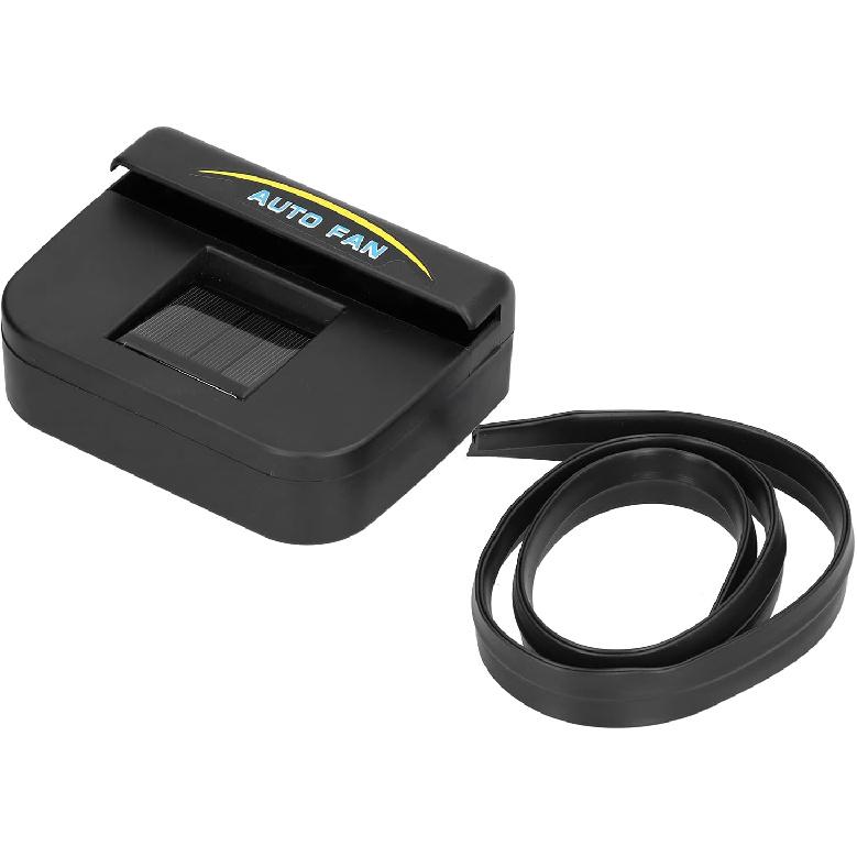 Air Vent Radiator Window Windshield Auto Air Vent,Solar Powered Car Exhaust Fan Solar Ventilator Car Radiator Fan, Radiator Ventilator System, 0.5W,