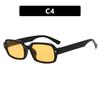 Classic Brand Designer  Luxury Small Frame Square Sunglasses Women For Men Vintage Punk Sun Glasses Popular Hip Hop Shades Uv