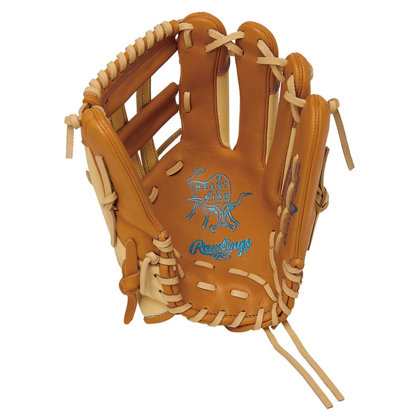 Rawlings DP COLORS GS5FHDS65 Fit Baseball and Softball Rich Throw HOH® Women's Glove, All-Around, Tan/Camel, 11.75 Inches, Right-Handed