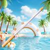 Zugschnur Wasserspielzeug für Kinder Große Kapazität Outdoor Spritzspielzeug für Pool Strand Schwimmen Sommer Wasserpistole Sprüher für Jungen Mädchen