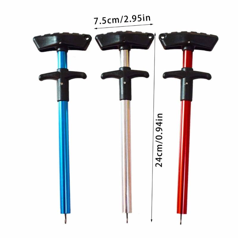 Portable Fishing Hook Removers Tool Aluminum Tube Fish Hook Extractor Fishing Lure Removers for Safe &Easy Detachment