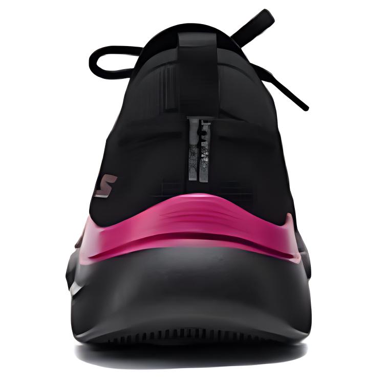 Skechers Go Walk Arch Fit 2.0 Bequeme Atmungsaktive Stoßdämpfende Langlebige Niedrige Freizeitschuhe Damen Sneaker Schwarz 125320-BKPK