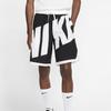 Nike Retro Large Logo Quick-Dry Casual Shorts Men Bottoms Black White AT3166-010