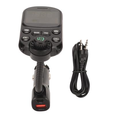 Bluetooth FM Transmitter Wireless Radio Adapter Car Charger Mp3 Player Support PD30W QC18W Fast