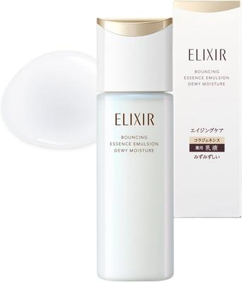 Elixir Lift Moist Emulsion, Refreshing Type, BA [2025 Model], 130mL, Quasi-drug, Moisturizing, Pore Care, Firmness, Hydration, Anti-aging Care, Collag