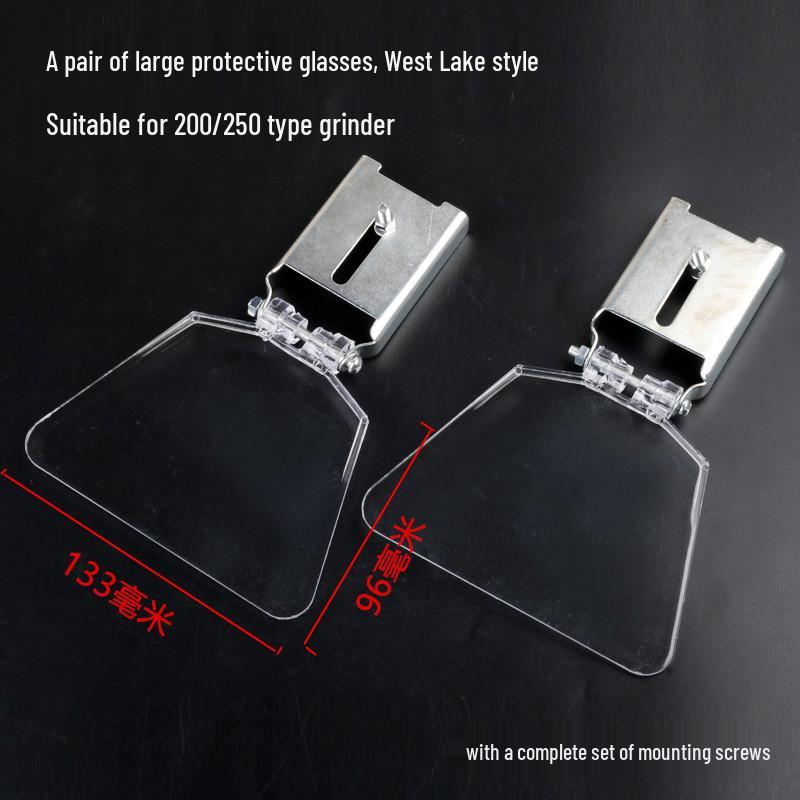 West Lake Golden Tripod Grinding Machine Safety Goggles - Transparent Eye Protection Shield