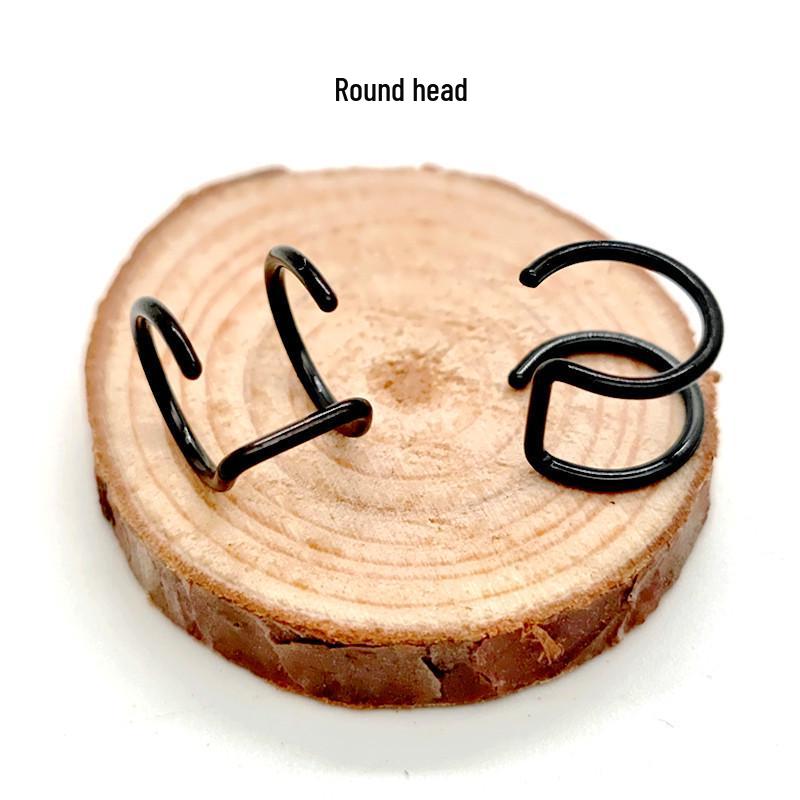 U-shaped Double Circle Ear Clips | C-shaped No-Piercing Earrings | Lip Ring Jewelry | New Style