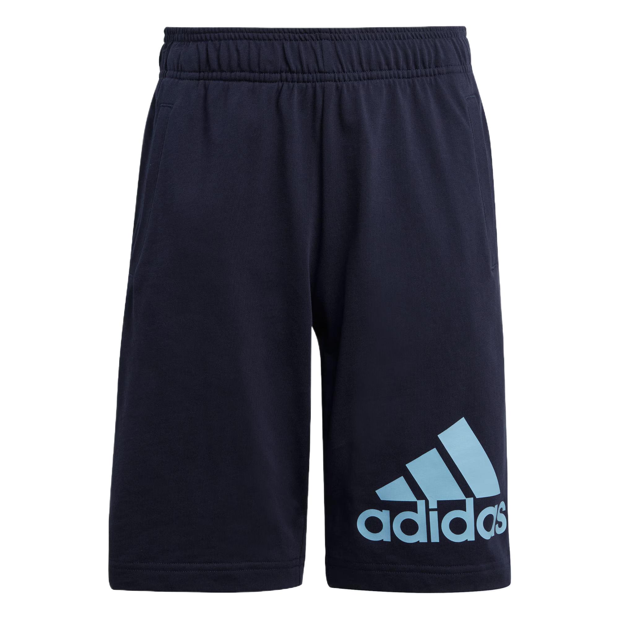 

New Adidas ESSENTIALS Shorts Legend Ink/Pink Blue JF8748 164