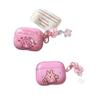 Kanahei Pink Shell AirPods Case: Cute, Drop-Proof Protection for 4th Gen AirPods Pro & 1/2/3 Gen Bluetooth Earphones.