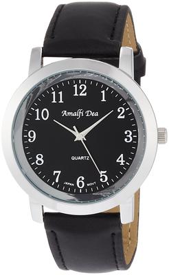 A31M14 Analog Black Leather Men's Watch