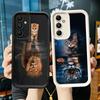 Phone Case for Samsung Galaxy A17 A16 A15 A14 A13 Cat Reflects Tiger Cool A56 A36 A26 A55 A35 A25 A54 A34 A24 A53 A33 A23 A07 A0