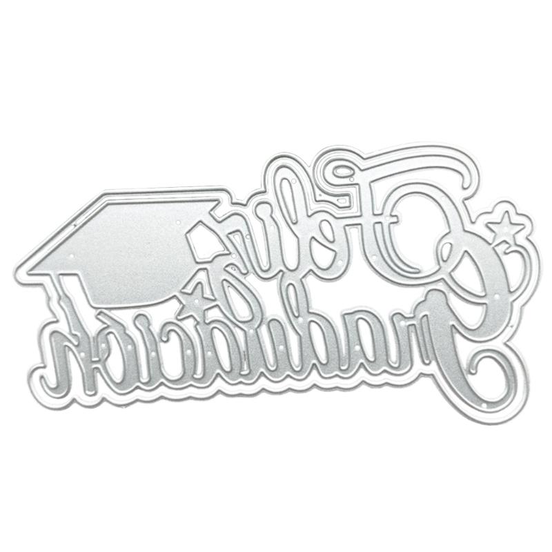 Y3NA Высечка для выпускного, металлическая вырубка для DIY скрапбукинга, открыток