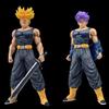 Dragon Ball Figure Super Saiyan, Trunks Statue, Battle Suit Statue Model Doll Ornament Flavor