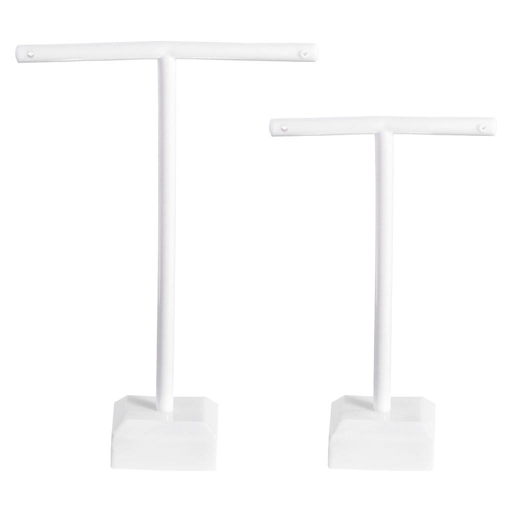 2-6pcs Earring Display Stands Earring Holder Earring Stand Storage Organizer Acrylic Necklace T Rack for Jewelry Necklace