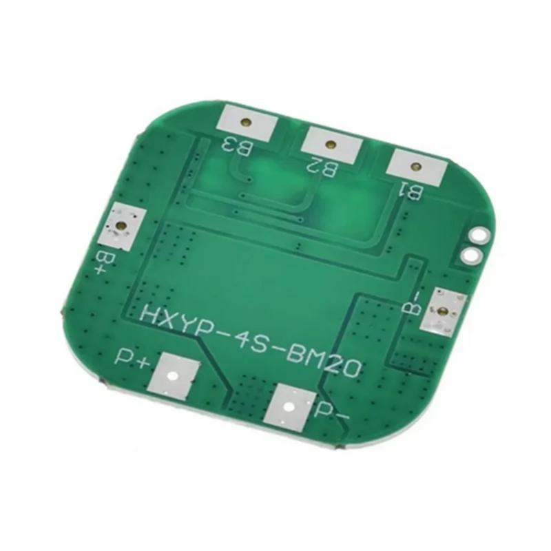 4S 14.8V 18650 Lithium batteries Protections Board Featuring Overcharge Overdischarge Short Circuit Overcurrent Protections
