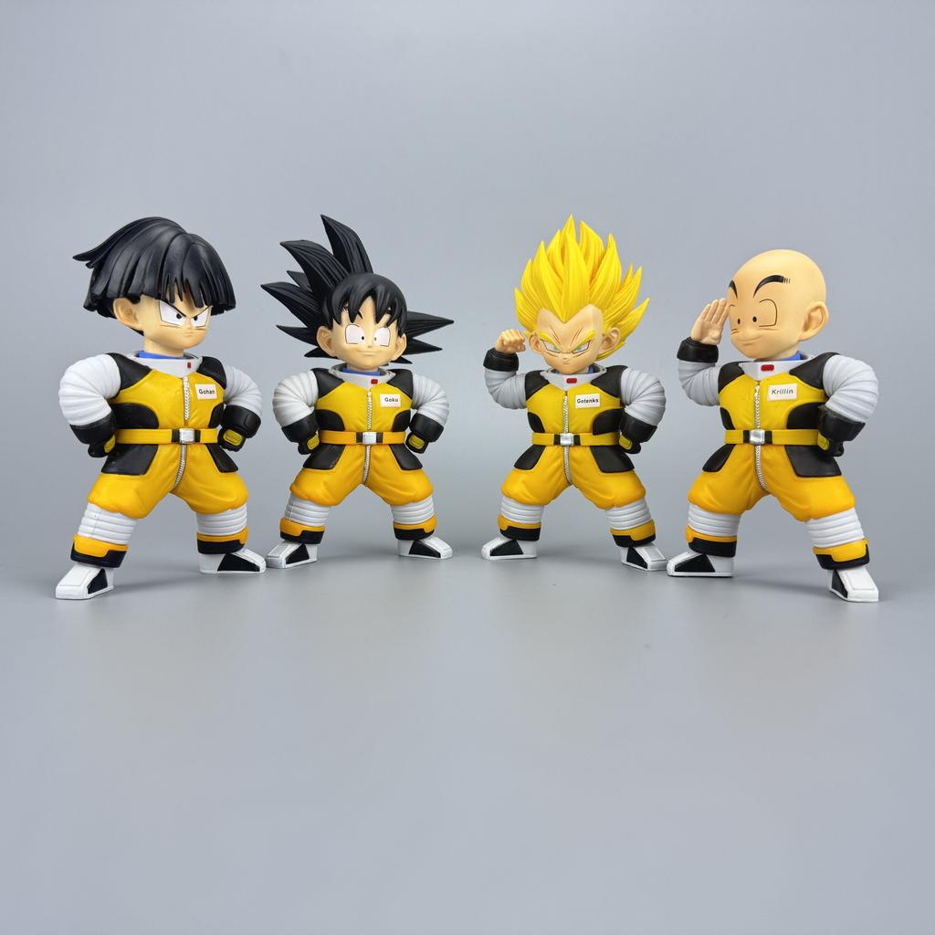 Anime  Vegeta Figure Son Gohan Action Figures Son Goku Figurine Pvc Doll Krillin Statue Collection Model Toys Gifts
