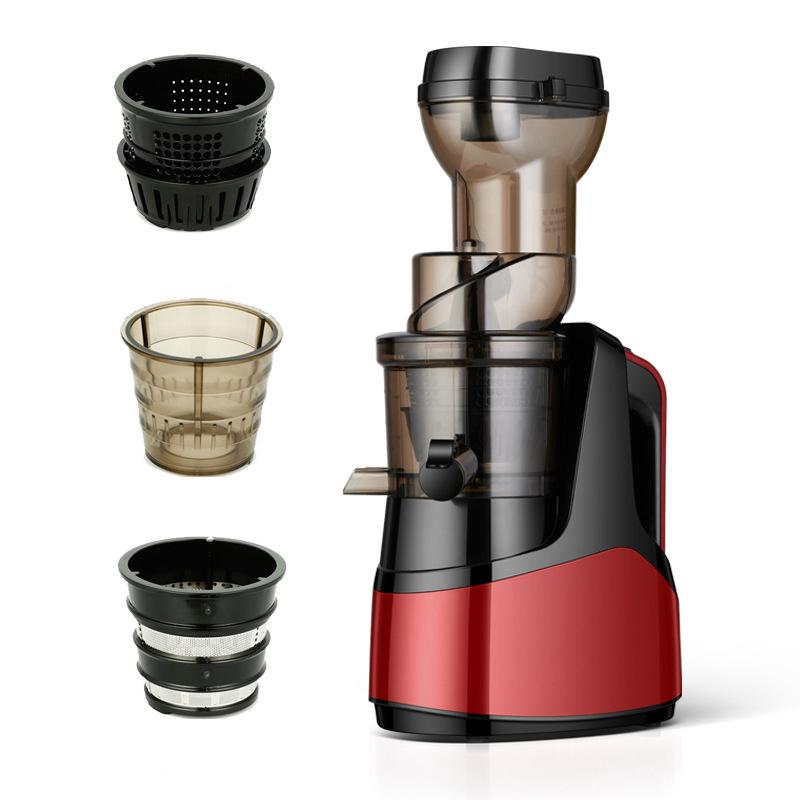 

1 шт., медленная соковыжималка с вилкой европейского стандарта, соковыжималка холодного пресса, соковыжималка для жевания, соковыжималка для фруктов и овощей EU plug чёрный