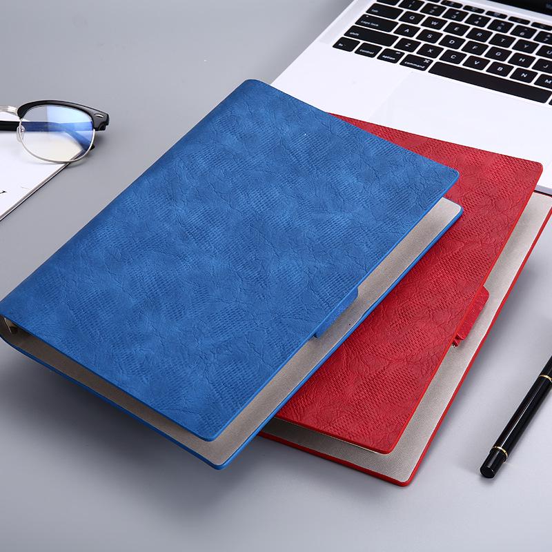 A5 Notizblock: Superdickes Business-Notizbuch mit individuellem Logodruck für Büromeetings