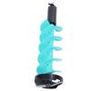 Ice Auger Drill Bit 8 Inch Diameter 28.7 Inch Length Floatable Carbide Nylon Ice Fishing Drill Bit