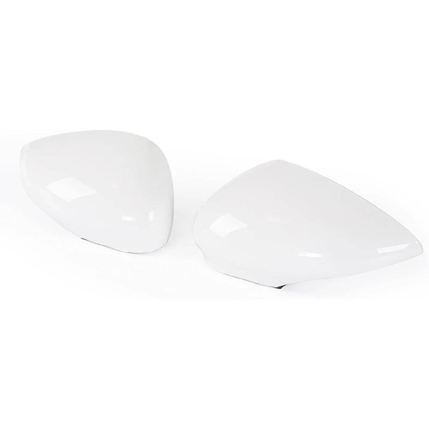 

Rearview Mirror Cover 6 Color Side Wing Trim Clip-on Decor Cap Car Refit Accessories Compatible For Ford Fiesta MK7 2009-2017(Glossy White Left) Glossy Black Right