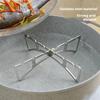 Outdoor Stainless Steel Cookware Steamer Rack Cooking Baking Pot Stand Airfryer Grill Food Accessories Kitchen Steaming Racks