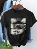 2026 Hip Hop 90s Streetwear Casual Y2k Fashion Tshirt Print Short Sleeve T Shirt Clothing Top Tee Summer Ladies Girls Shirt